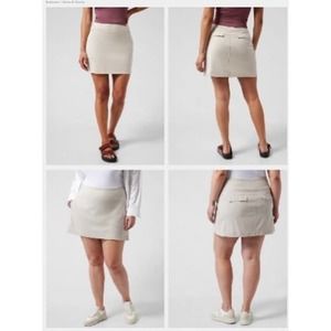 Athleta Soho Skort Abalone Grey Size 6
